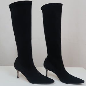 Manolo Blahnik Suede Boots